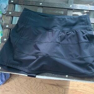 lululemon mid rise skort